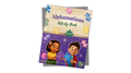 Alphamations™ Faith-Filled Activity Book for early learners featuring Christian affirmations, alphabet activities, phonological awareness, and foundational literacy skills.